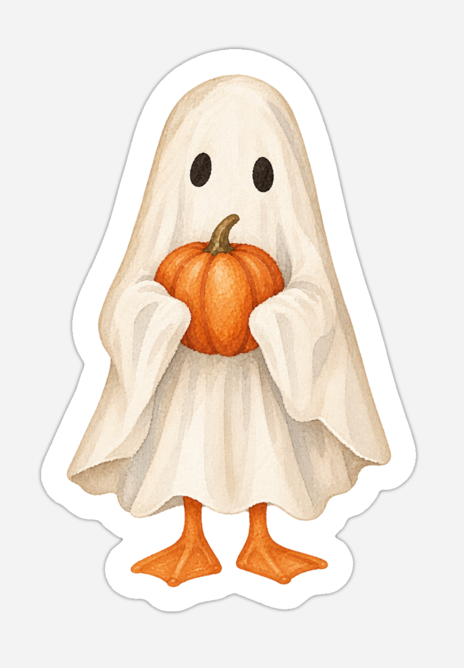 Goose-Ghost Sticker
