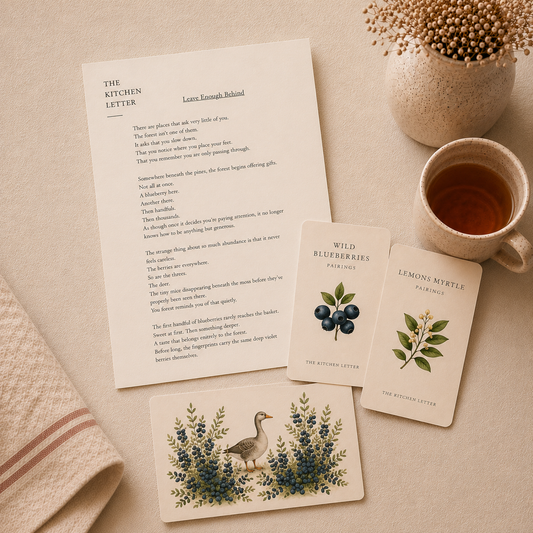 The Kitchen Letter